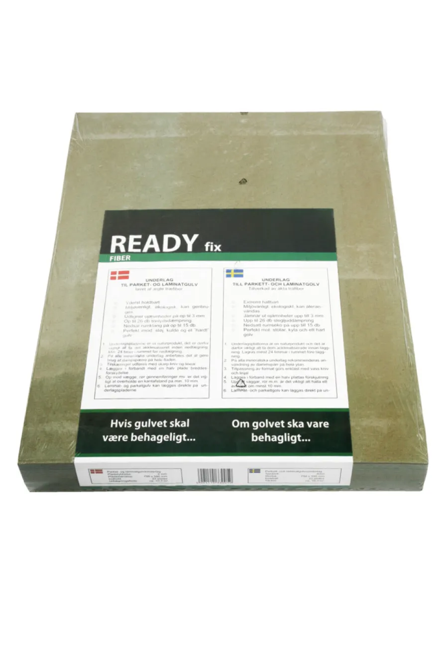 Readyfix Gulvunderlag|underlag til parket- og laminatgulv 4 mm