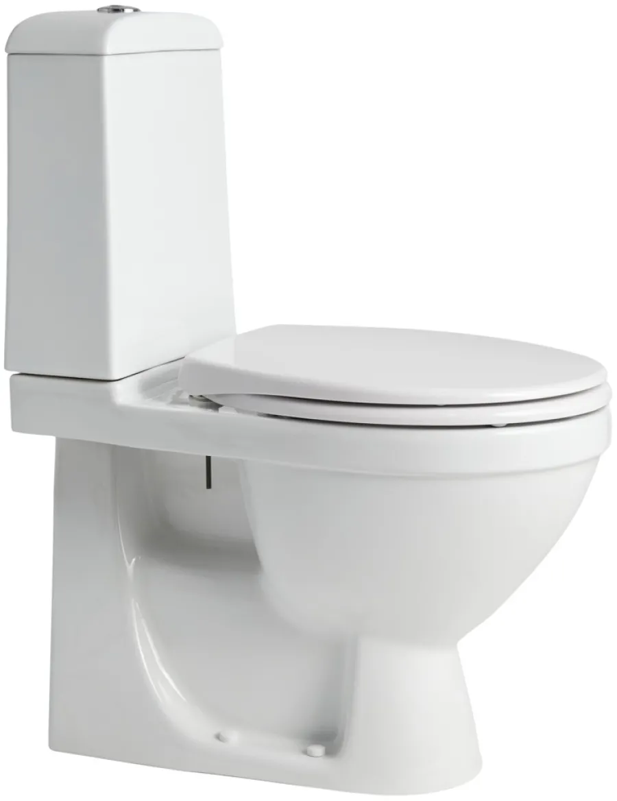 REN Toiletter|Nordic gulvstående toilet S-lås