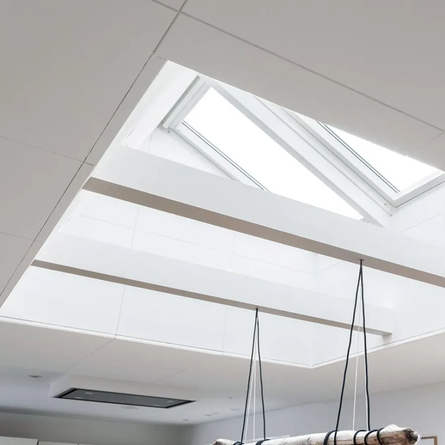 Rockfon Akustikpaneler & Tilbehør|Loftbeklædning|Blanka B loftplade hvid 600 x 600 mm - 10-pk.