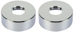 Vvs-Artikler|Roset til brusearmatur 3/4" x H25 mm krom - 2 stk.