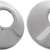 Vvs-Artikler|Roset til excentrisk forskruning 3/4" krom 2 stk.