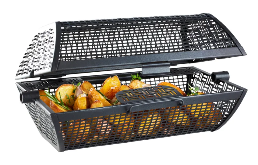Grillexpert® Grilltilbehør|Rotisserikurv rund -