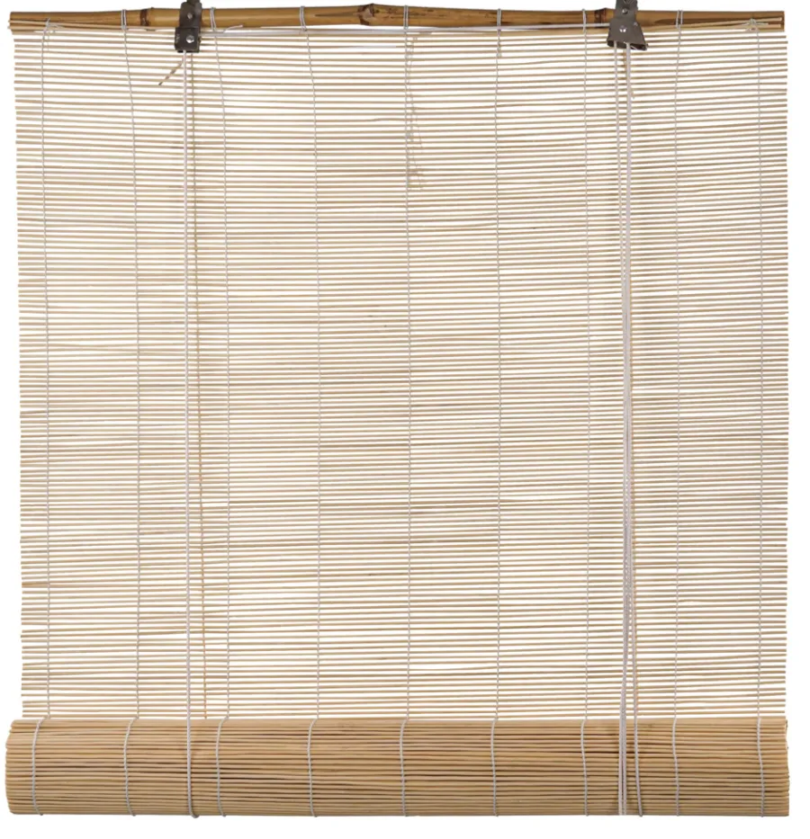 Rullegardiner|Rullegardin bambus 90 x 220 cm