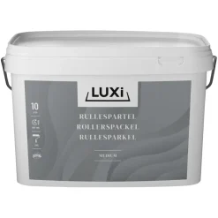 LUXI® Spartelmasse|Rullespartel let 10 liter - Lys grå