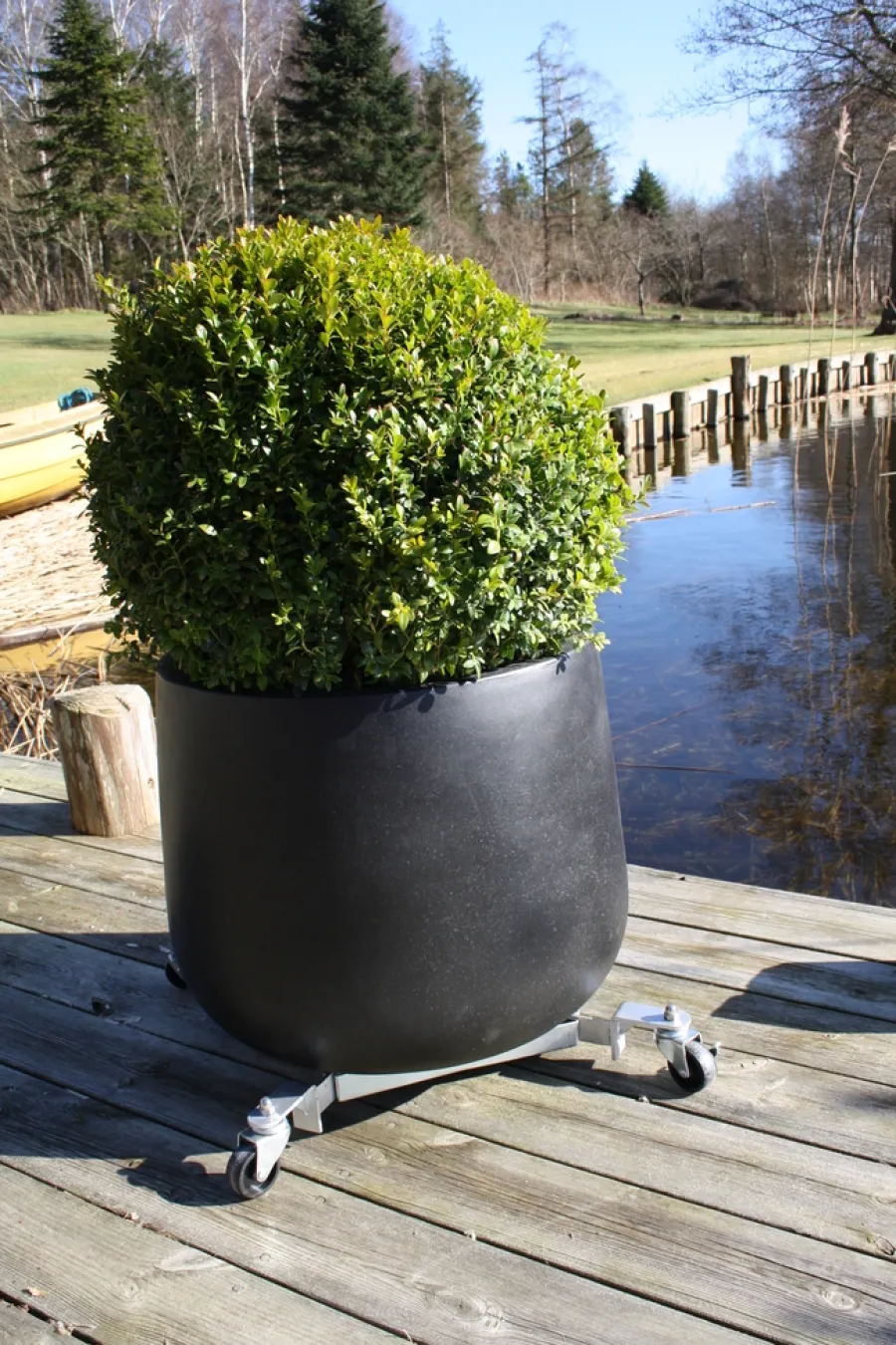 Garden® Sæsonafslutning|Parasoller & Markiser|Rullevogn til parasolfod og krukker -