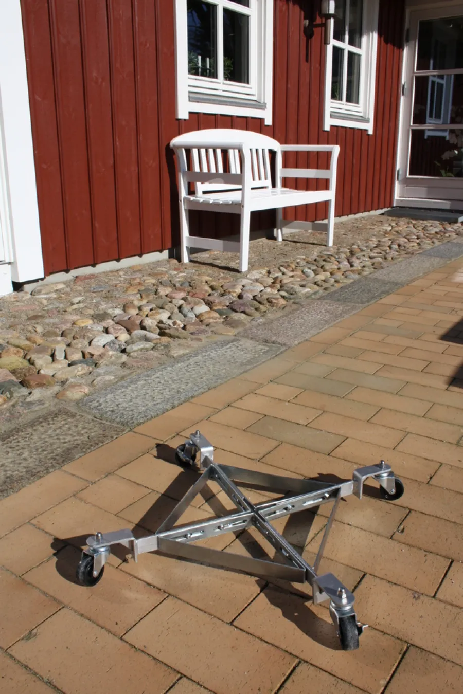 Garden® Sæsonafslutning|Parasoller & Markiser|Rullevogn til parasolfod og krukker -