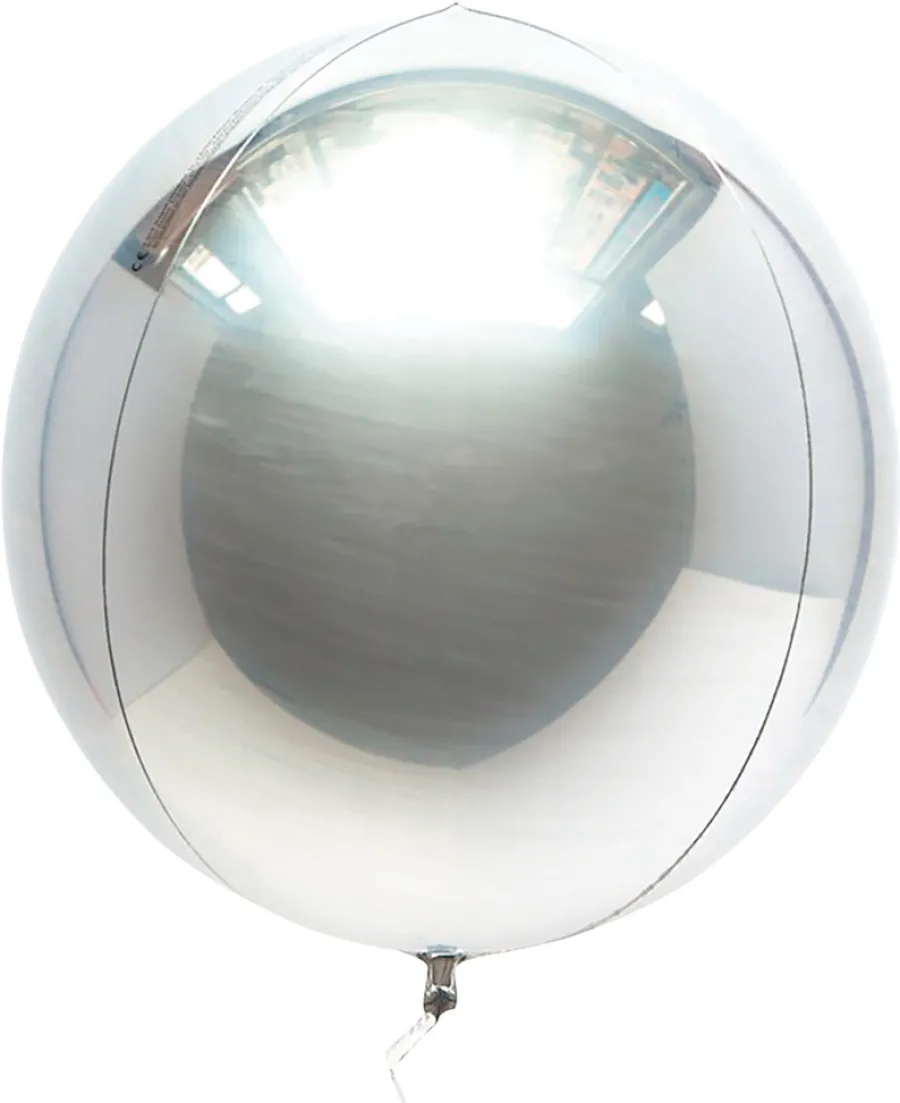 Pynt & Festudstyr|Rund folieballon 1 stk. Ø45 cm