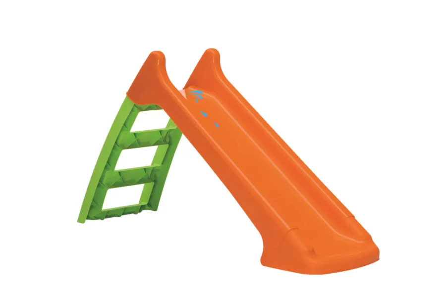 Paradiso Toys Sæsonafslutning|Legetøj|Rutsjebane m/vandtilslutning 72 cm - Grøn/orange