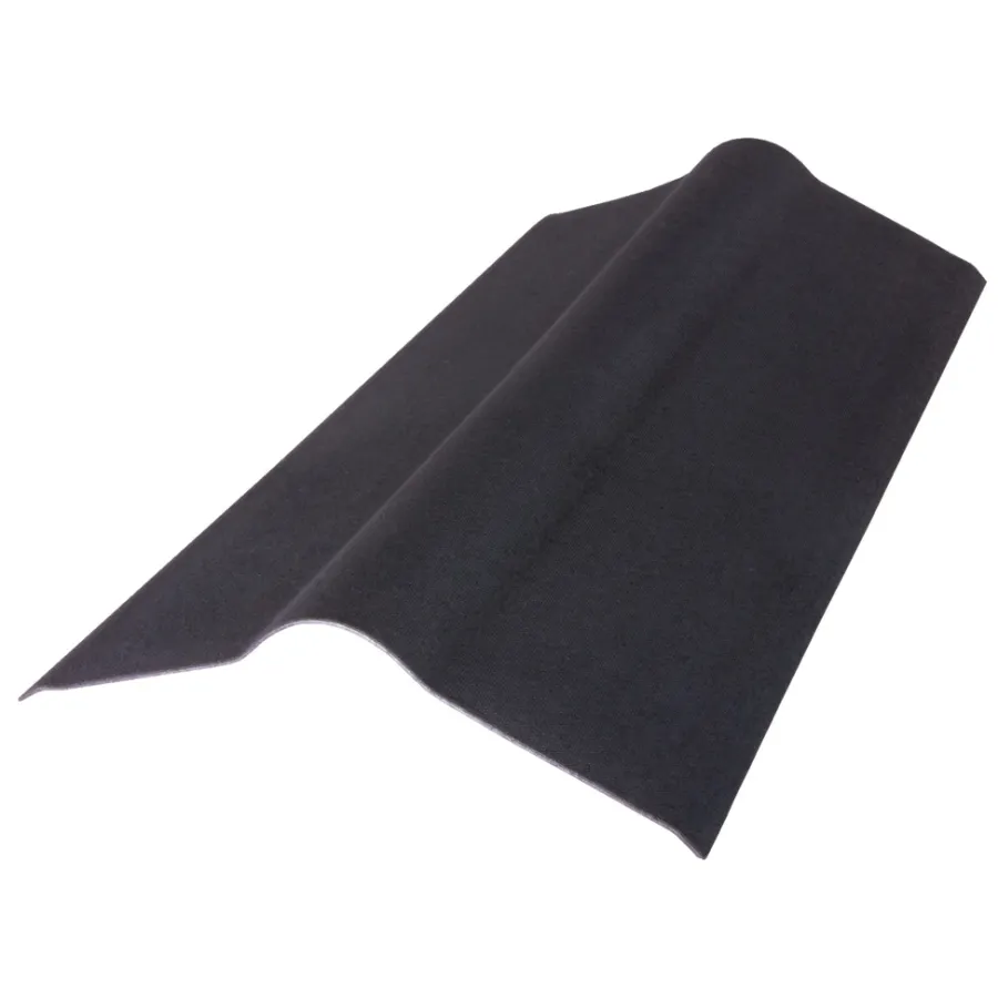 Onduline Tagplader|Rygning til bitumen tagplader sort 100 x 42 cm