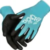 Safe-On Arbejdshandsker|Garden handsker turkis str. 8
