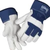 Safe-On Arbejdshandsker|Granat arbejdshandsker bomuld/skind str. 10