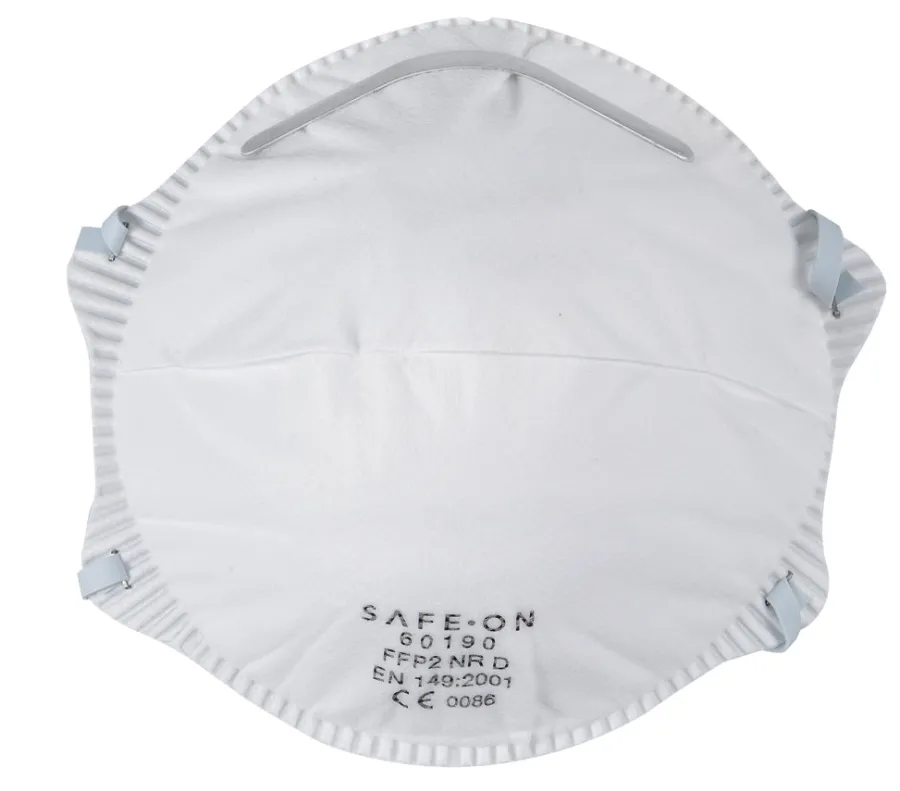 Safe-On Sikkerhedsudstyr|støvmaske 2-pk.