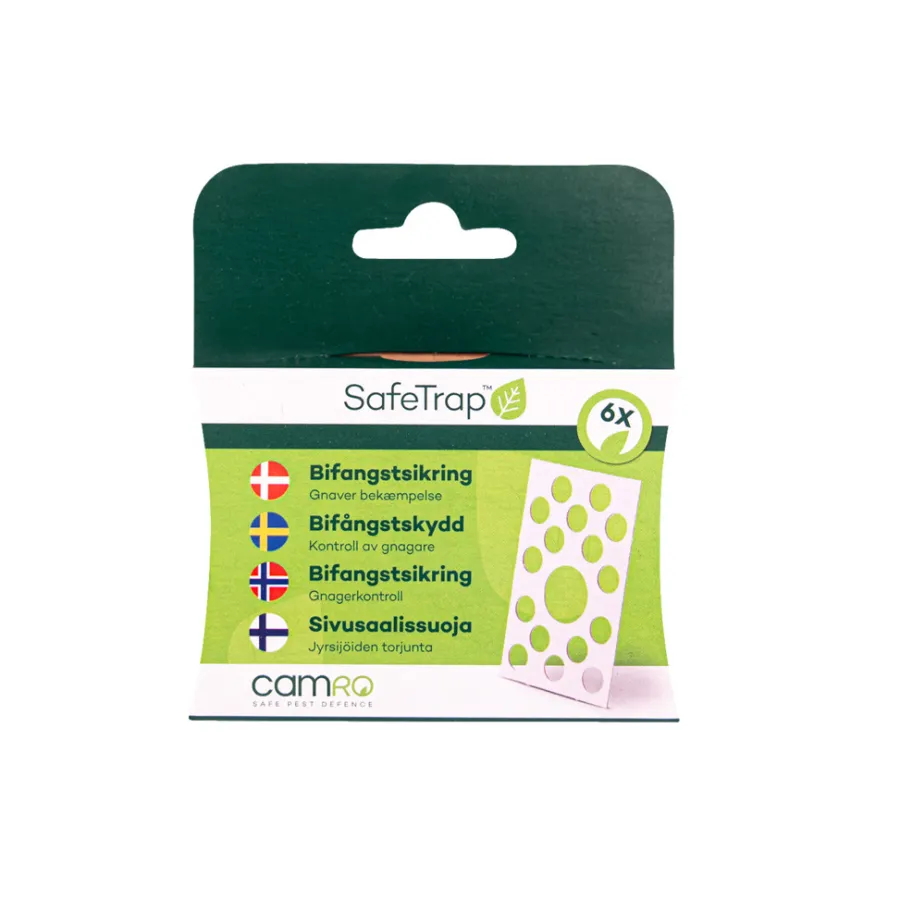 SafeTrap Fælder|bifangstsikring 6-pk.