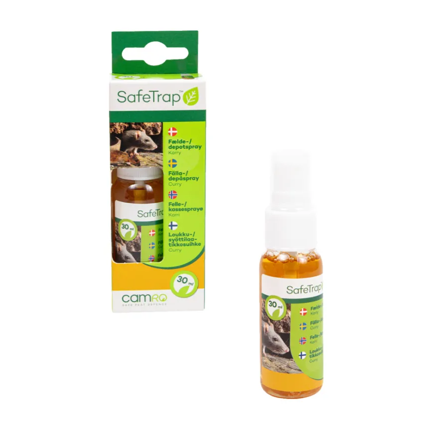SafeTrap Fælder|fælde-/depotspray karry 30 ml