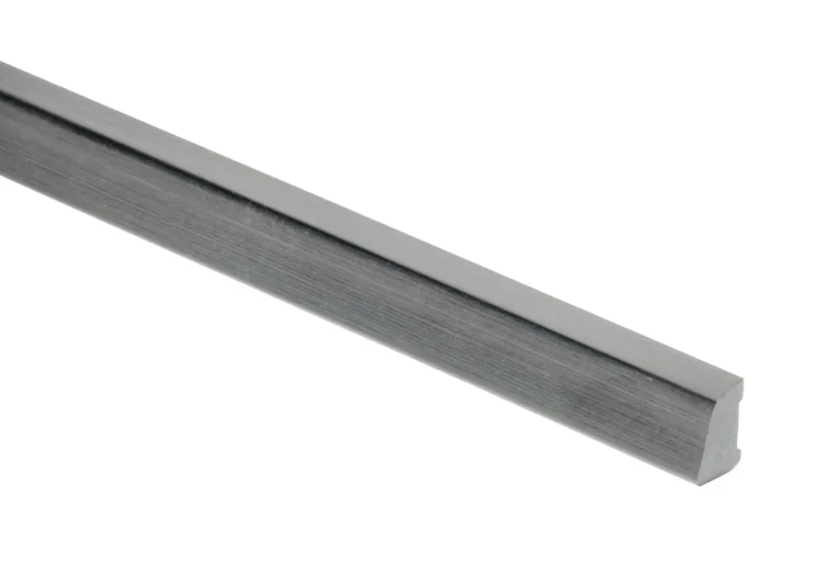 Hornbaek Lister|Sandliste plast koksgrå - 10 x 16 x 3000 mm