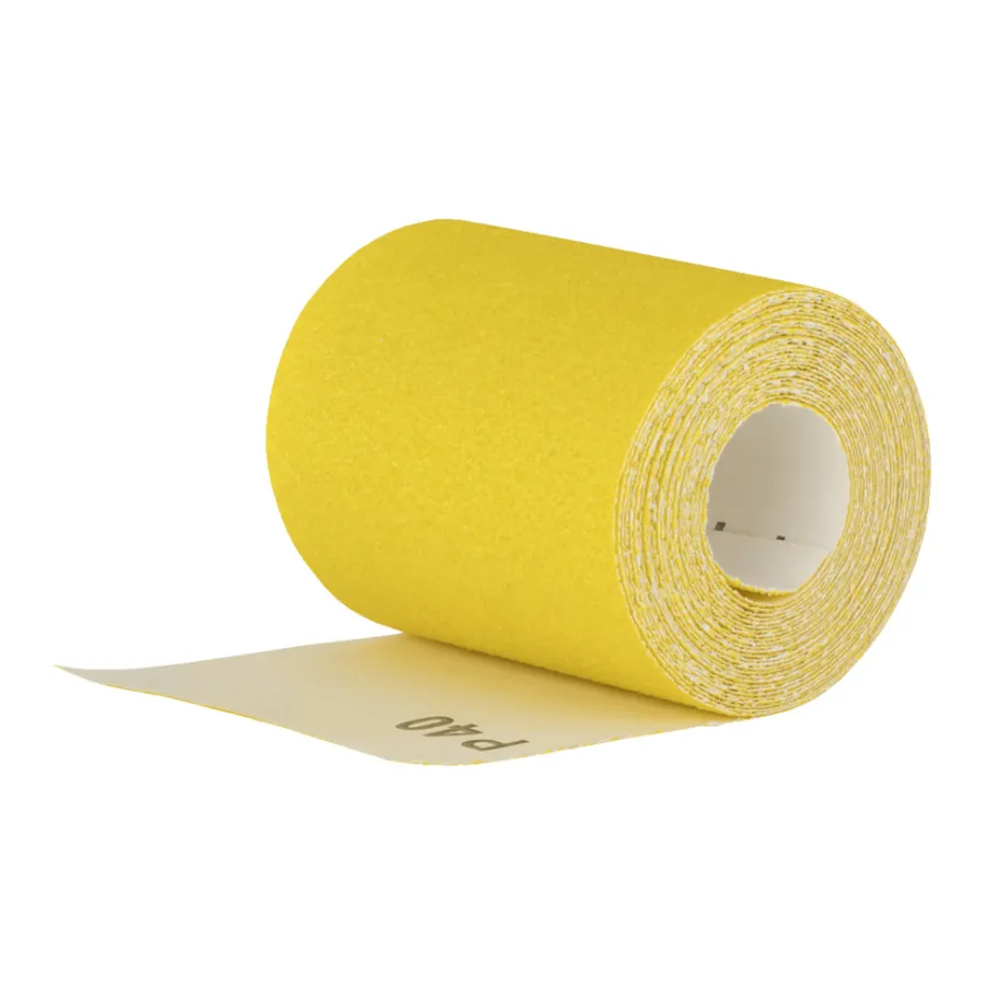 LUXI® Sandpapir|Sandpapir rulle korn 40 – 93 mm x 5 m -