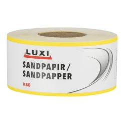LUXI® Sandpapir|Sandpapir rulle korn 80 – 93 mm x 50 m -