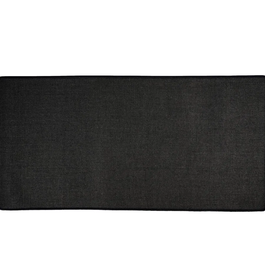 Boligindretning|Sisal tæppe 70 x 140 cm Antracit