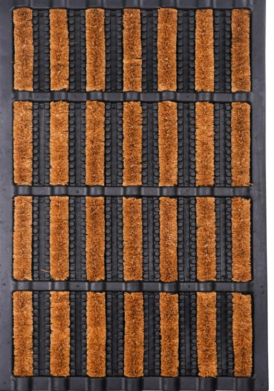 Dørmåtter|Skrabemåtte gummi/kokos 40 x 60 cm