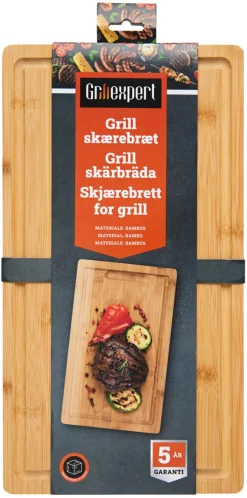 Grillexpert® Køkkenudstyr|Grilltilbehør|Skærebræt 37 x 20 cm -