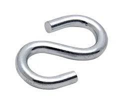 HOME it Kæder & Wirer|S-kroge 4 mm elforzinket 4 stk.