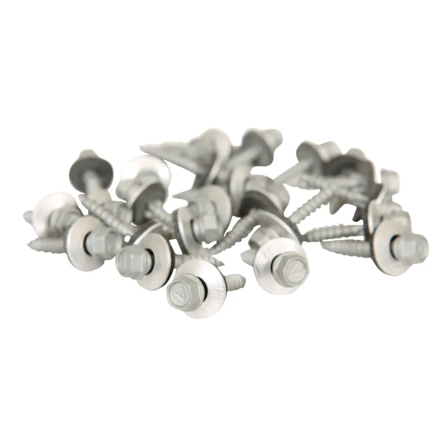 Rodena Tagplader|Skrue til H-samleprofil 40 mm 75 stk.