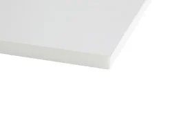 Rias Plast- & Skumplader|Skumplade m/kartondæklag hvid 10 x 1000 x 700 mm
