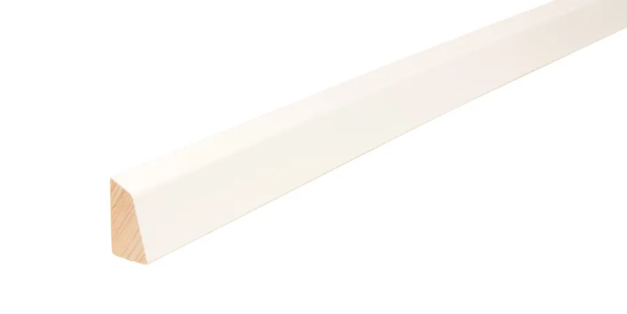 Hornbaek Lister|Skureliste hvid 15 x 27 x 1200 mm