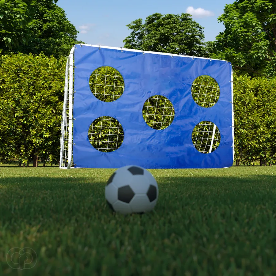 Ud & Leg® Sport & Motion|Skydeskive til fodboldmål 180 x 120 cm
