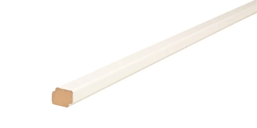Hornbaek Lister|Skyggeliste hvid - 15 x 21 x 3000 mm