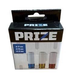 PRIZE® Spændeværktøj|Slagtoppe 17/19/21 mm 3-pk. -