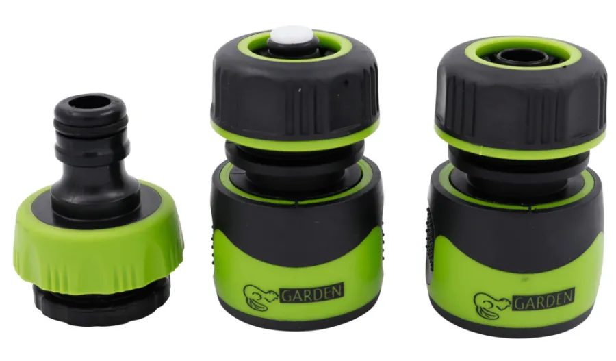 Garden® Koblinger & Sprøjtepistoler|Slangekoblingssæt 3 dele -