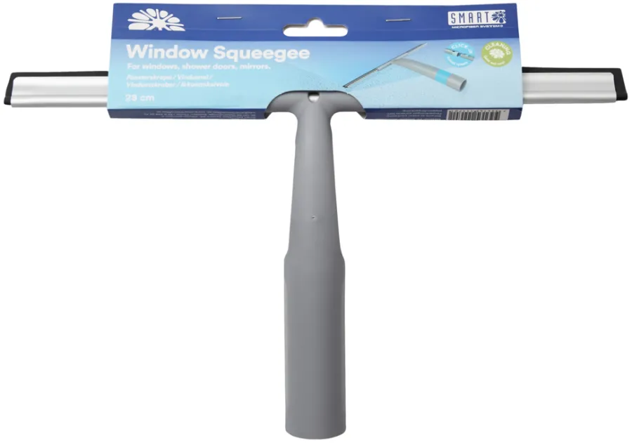 Smart Microfiber System Rengøringsartikler|Smart Microfiber vinduesskraber 30 cm m/click-system