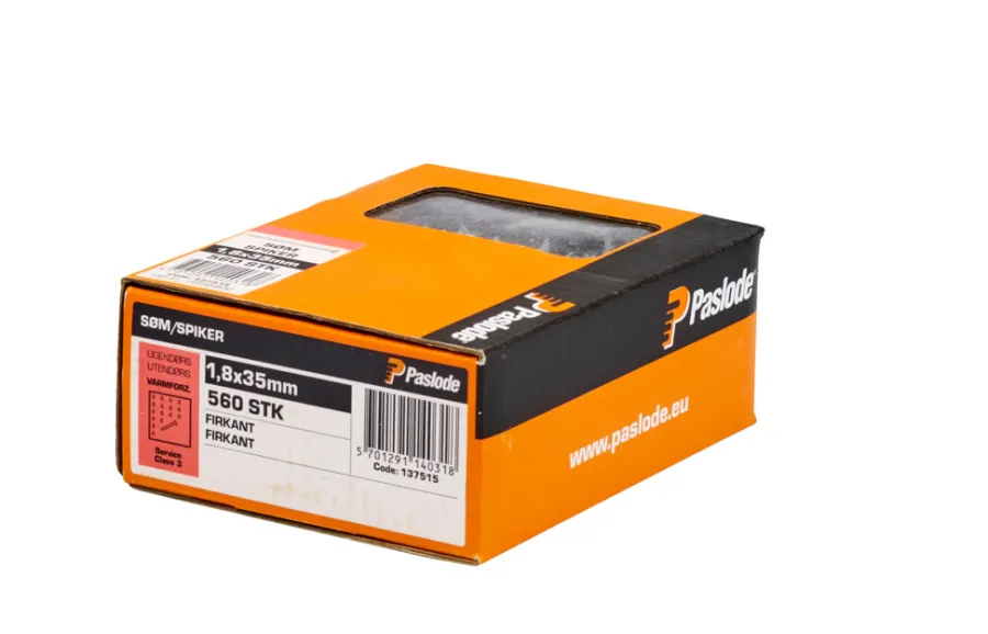 Paslode Søm|Søm varmforzinket 1,8 x 35 mm 560 stk. -