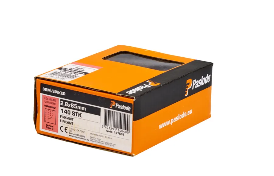 Paslode Søm|Søm varmforzinket 2,8 x 65 mm 140 stk. -