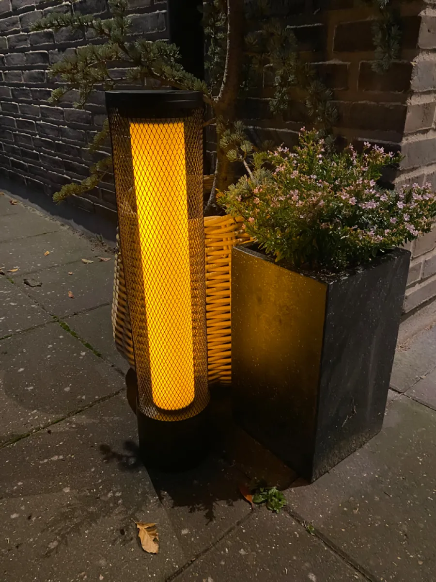 Garden® Sæsonafslutning|Solcellelamper|Solcellelanterne 13 x 52 cm -