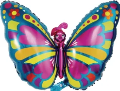 Pynt & Festudstyr|Sommerfugl folieballon 1 stk. B69 x H45 cm