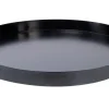 Gardenlife Land Lys & Havedekorationer|Spejlbassin sort rund L Ø78 cm