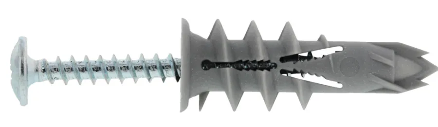 Spit Dyvler & Plugs|Driva gipsdyvel m/skrue nylon 4,5 x 45 mm 8 stk.