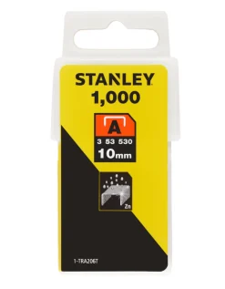 Stanley Hæftepistoler|hæfteklammer type A 10 mm 1000 stk.