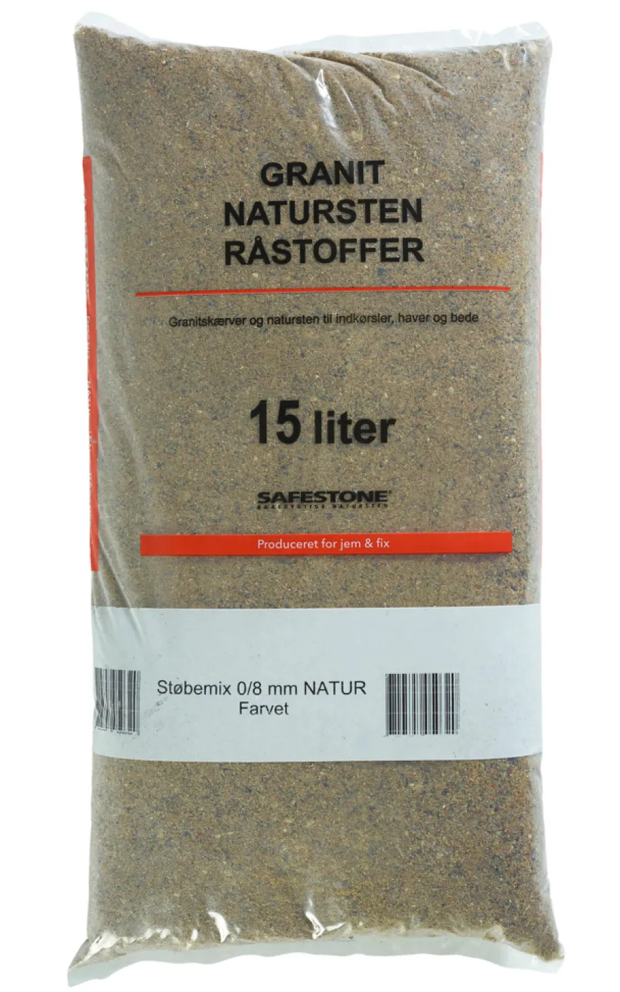 Safestone by ZURFACE Sand & Grus|Støbemix 15 liter 0/8 mm - Safestone
