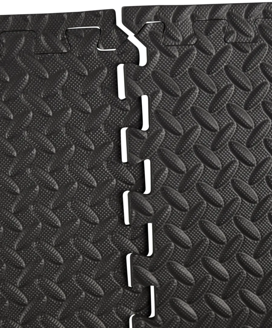 Probuilder Sport & Motion|Arbejdsborde & Reoler|Stødabsorberende gulvunderlag 61 x 61 cm 6-pk. -