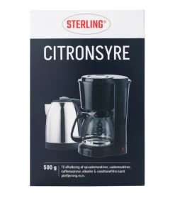 Sterling Øvrige Kemikalier|Citronsyre 500 g