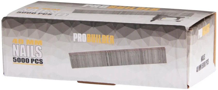 Probuilder Øvrigt Tilbehør|Stifter til sømpistol 40 mm nr. 8 5000 stk. -