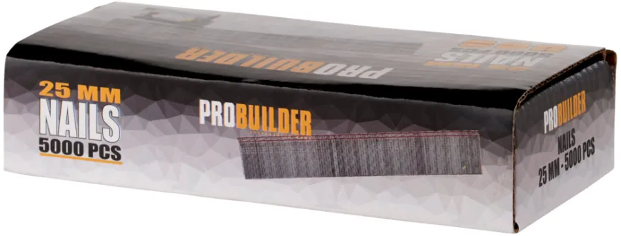 Probuilder Øvrigt Tilbehør|Stifter til sømpistol 25 mm nr. 8 5000 stk. -