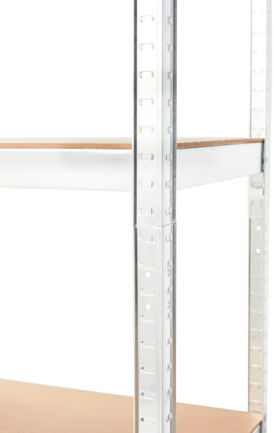 Arbejdsborde & Reoler|Stålreol galv. m/5 hylder - 90 x 180 x 45 cm