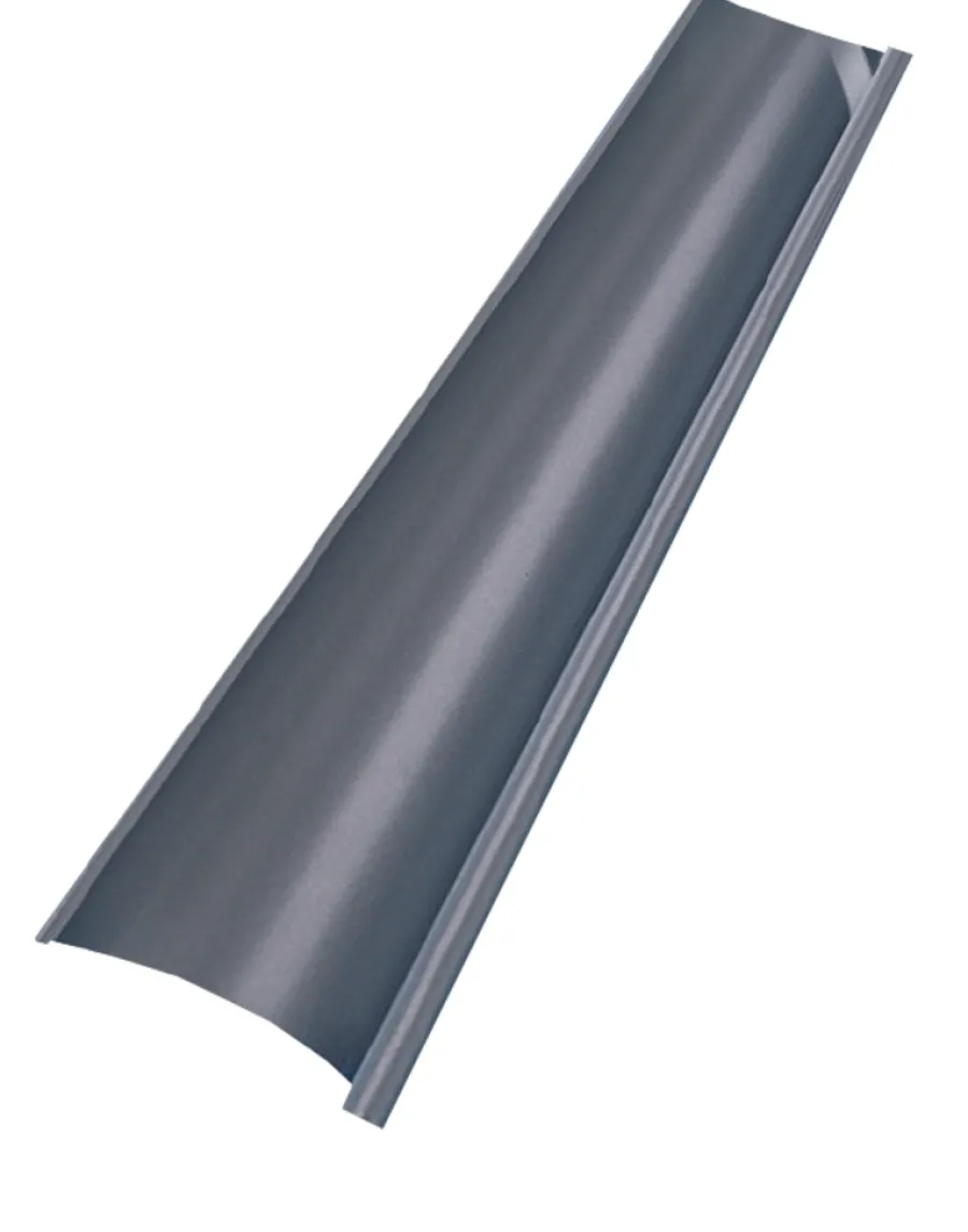 Rodena Tagrender|Ståltagrende med Silver metallic 4 meter