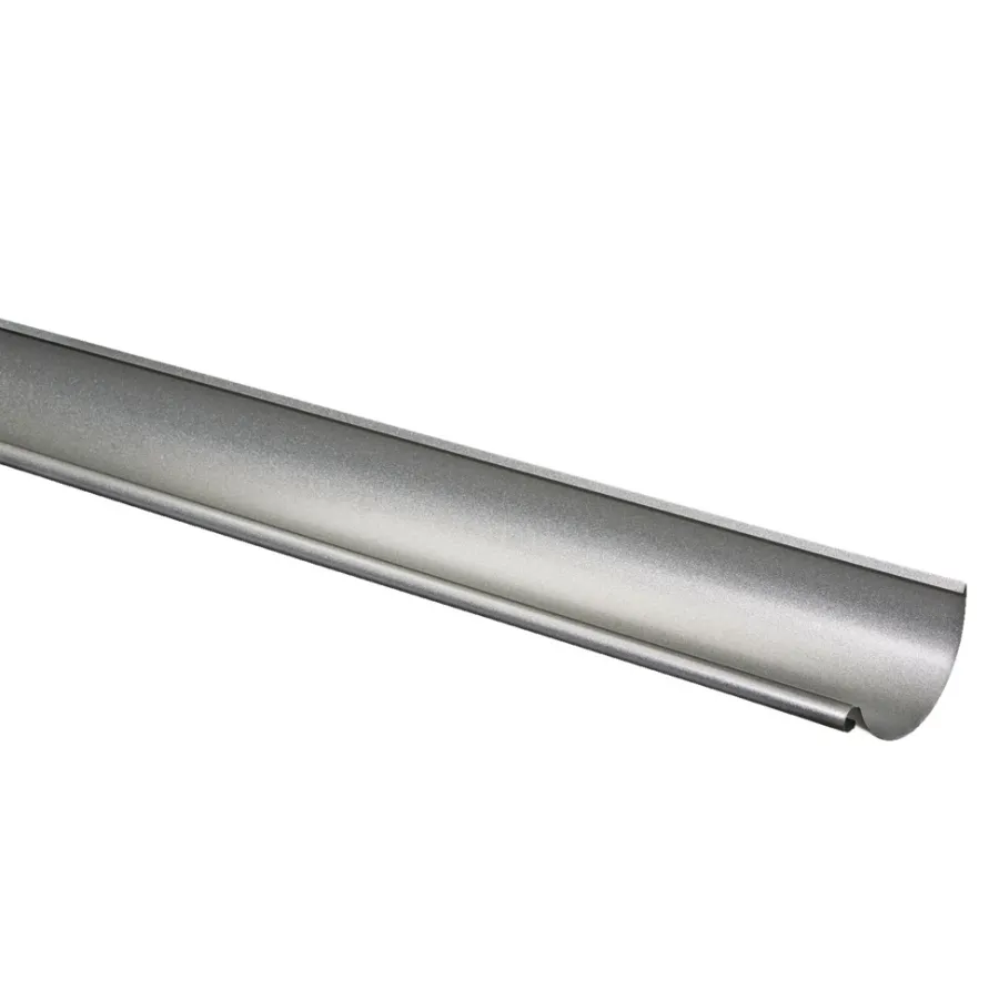 Rodena Tagrender|Ståltagrende med Silver metallic 4 meter