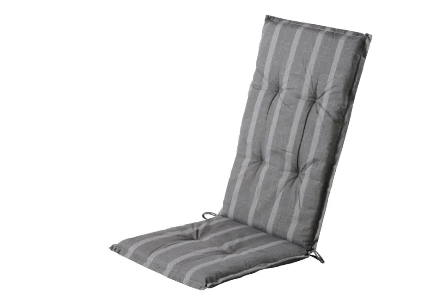 Sunlife® Sæsonafslutning|Havehynder|Stolehynde Doha 118 x 49 cm - Grå stribet