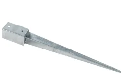 Stolper & Pæle|Stolpespyd galvaniseret 100 x 100 x 750 mm